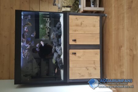 Bak op maat gemaakt 500 liter stalen frame zelf bouw 